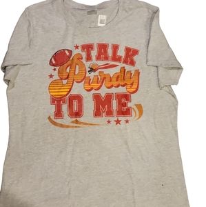 Men's 49ers Talk Purdy To Me Football Print T-Shirt